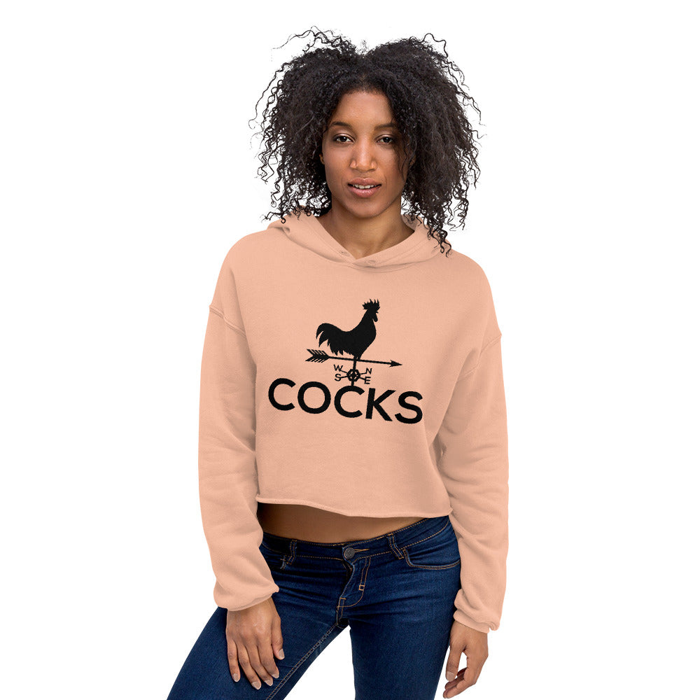 Cocks Crop Hoodie