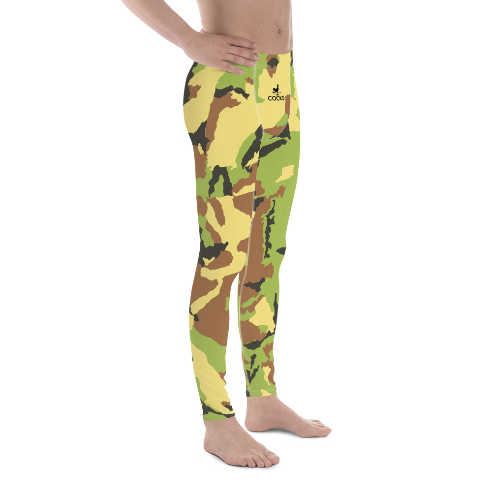 Cocks Camouflage Men's Leggings