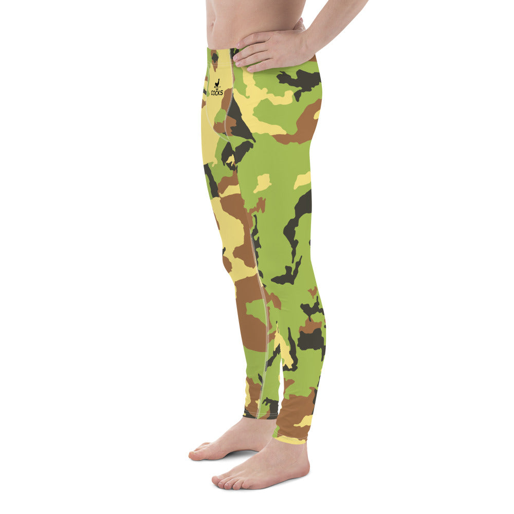 Cocks Camouflage Men's Leggings