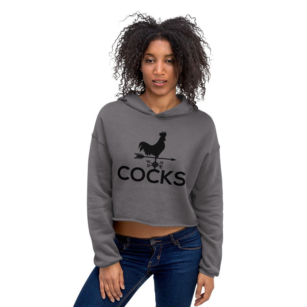 Cocks Crop Hoodie