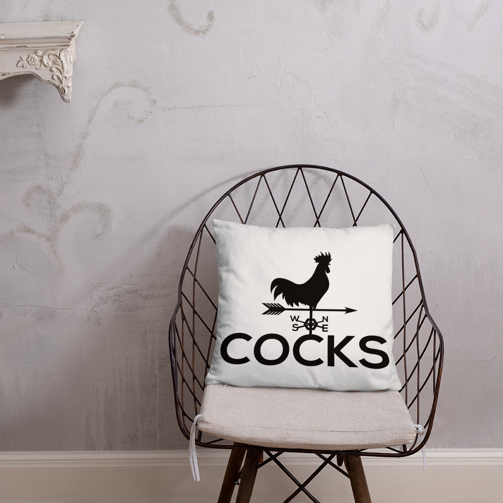 Cocks Pillow