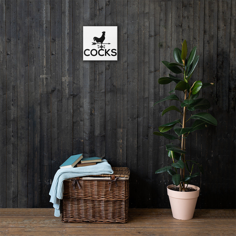 Cocks Canvas