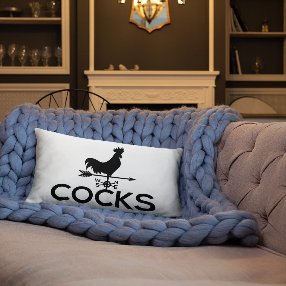Cocks Pillow