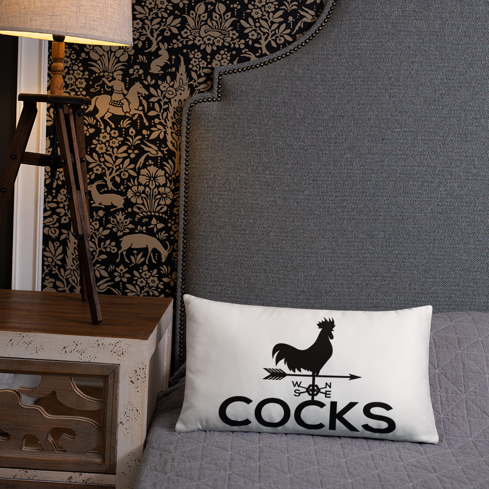 Cocks Pillow