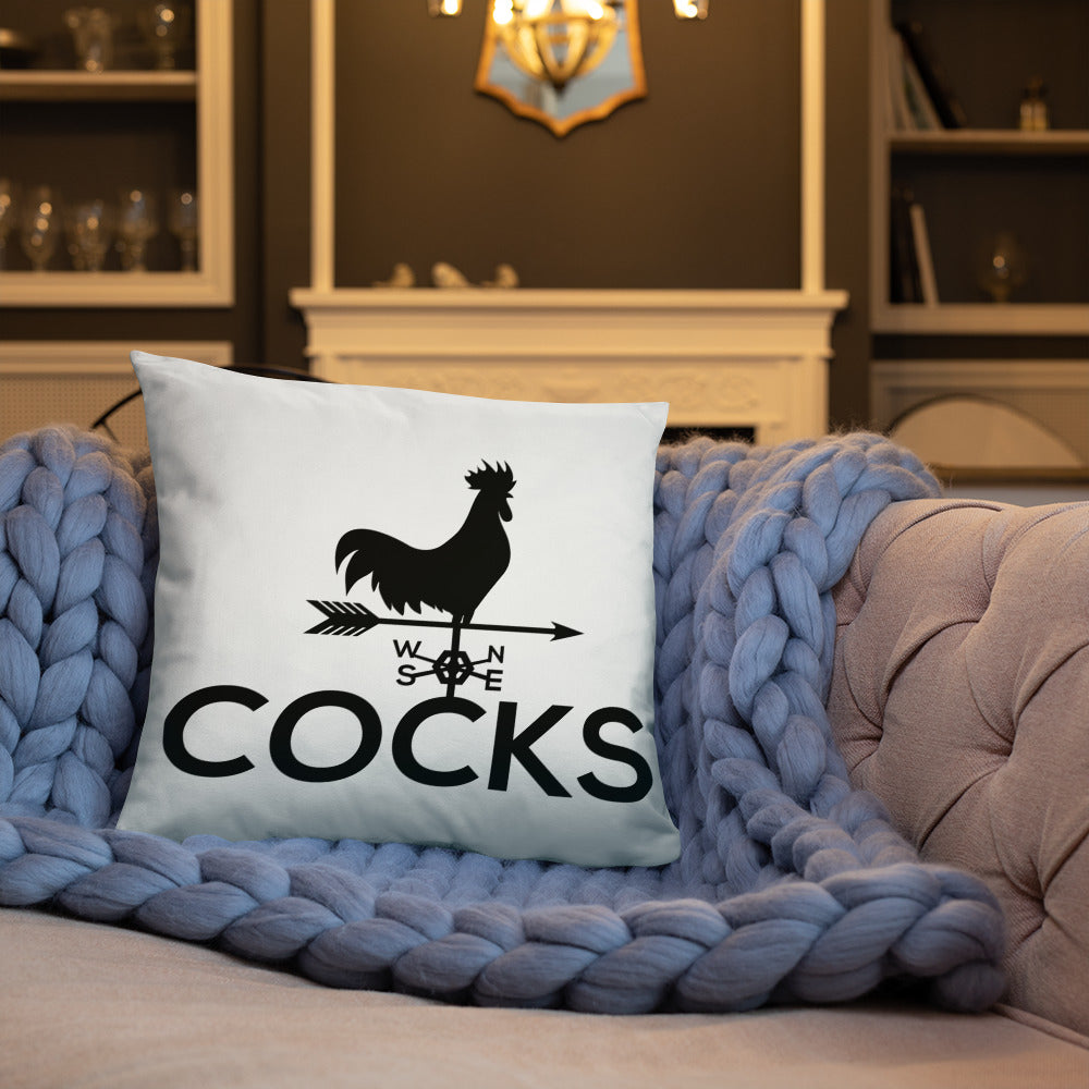 Cocks Pillow