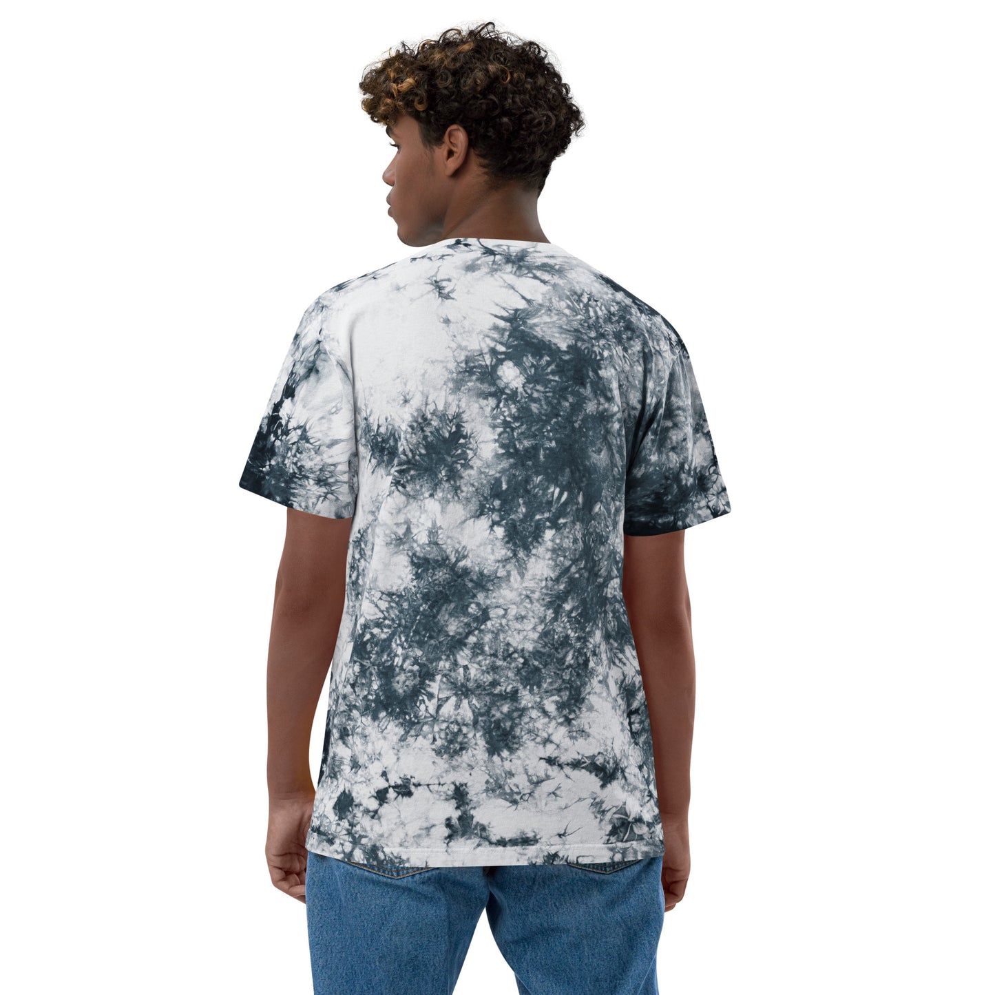 Cocks Oversized Tie-Dye T-Shirt