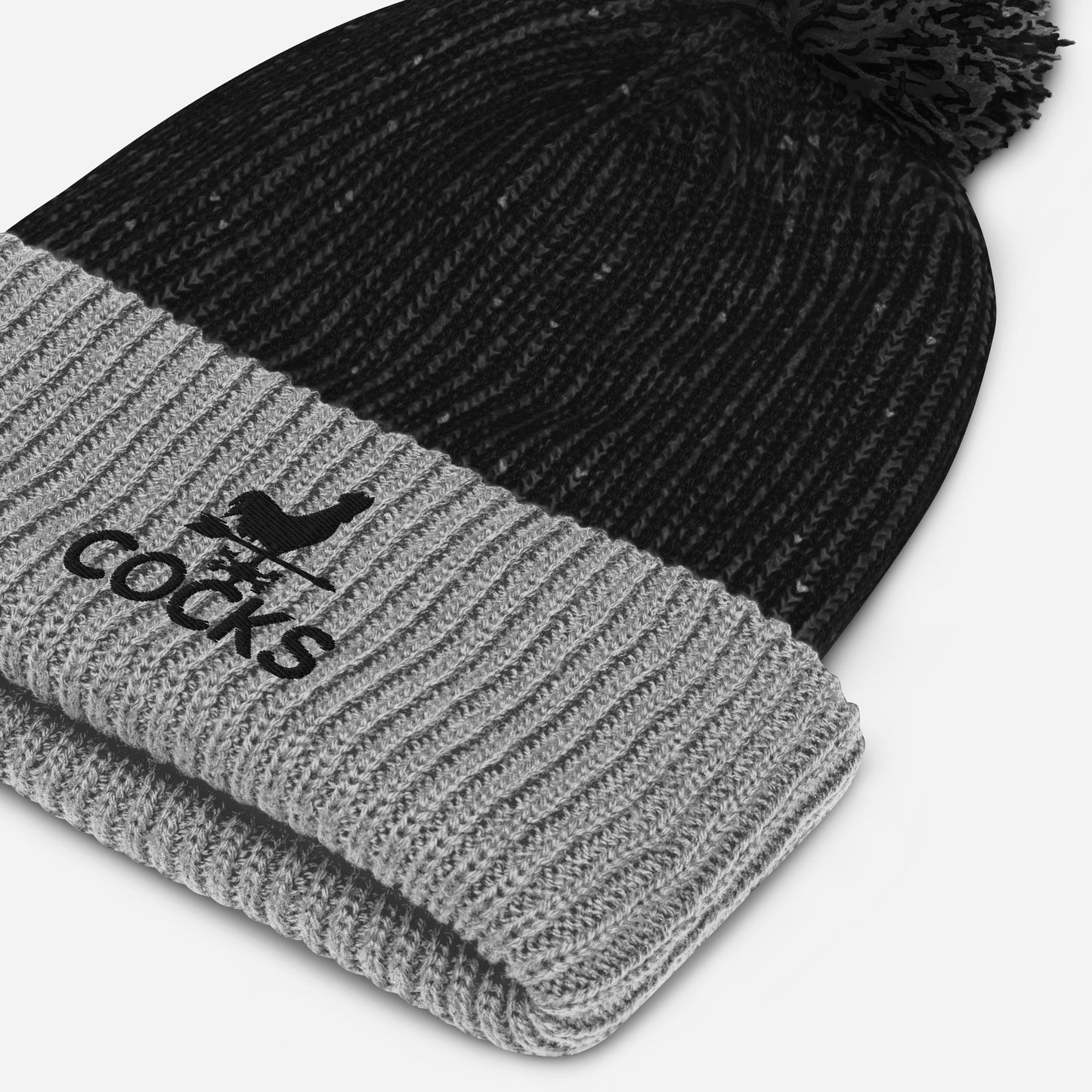 Cocks Pom-Pom Beanie