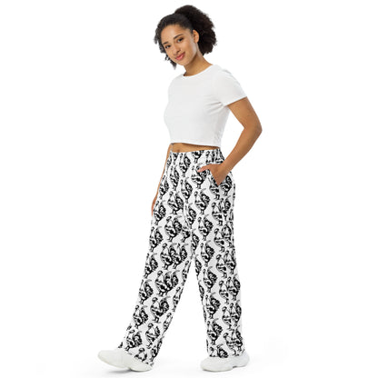 Cocks unisex wide-leg pants