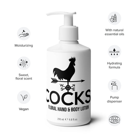 Cocks Floral Hand & Body Lotion