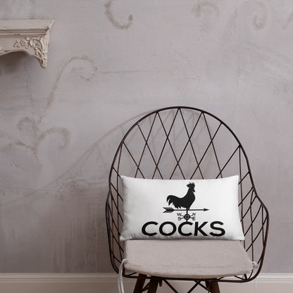 Cocks Pillow