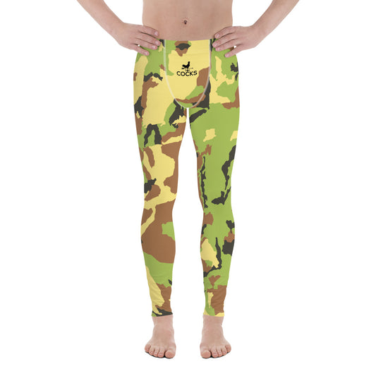 Cocks Camouflage Men's Leggings