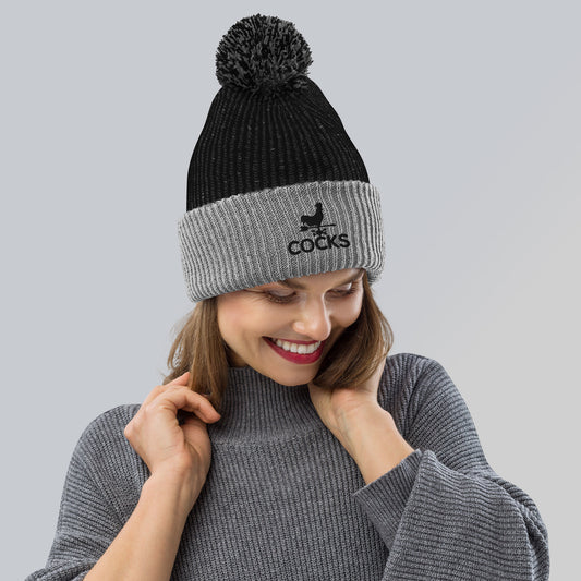 Cocks Pom-Pom Beanie