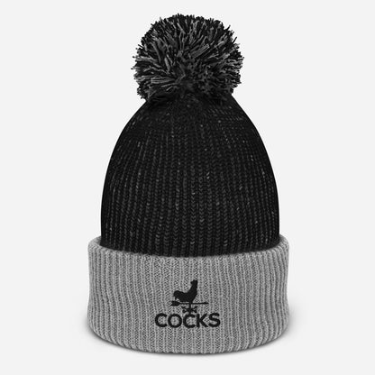 Cocks Pom-Pom Beanie